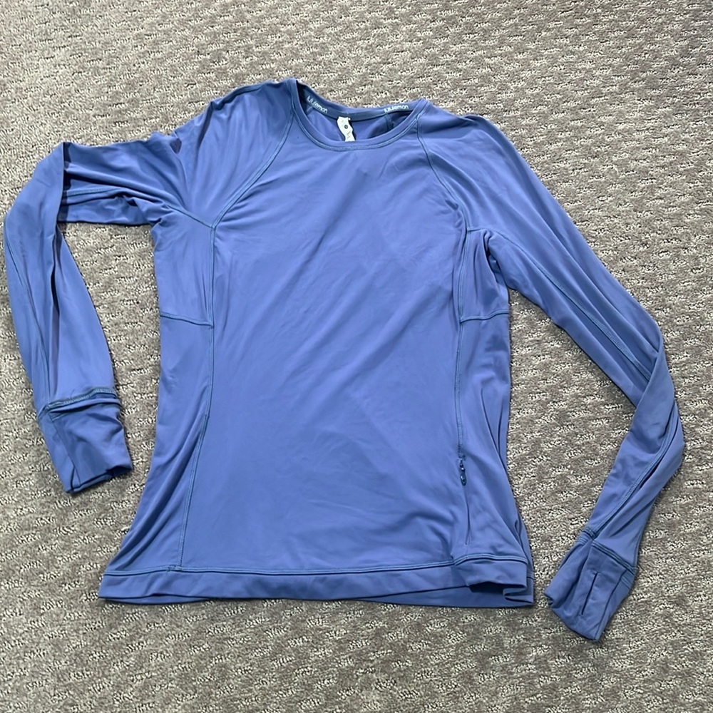 Blue lululemon long sleeve